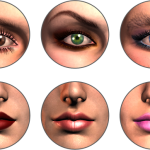 makeup parts