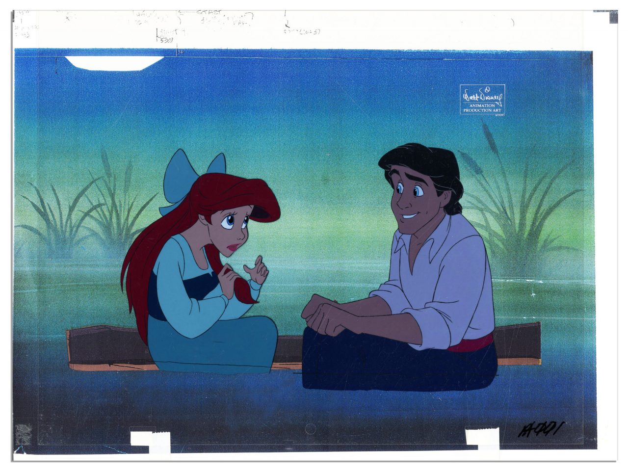 Cel Animation จากเรื่อง ''the-little-mermaid''
