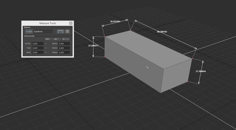 Measure Tool - v1.0 Free script for MAYA 01